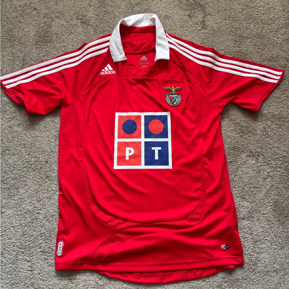 SL BENFICA 2006 2007 ADIDAS HOME FOOTBALL SOCCER SHIRT JERSEY CAMISETA MAGILA